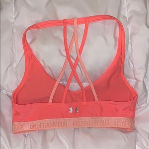 Under Armour coral sports bra